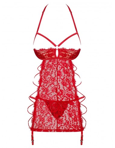 Bielizna Nocna Rediosa Koszulka I String  S/M - Koszule nocne - 3