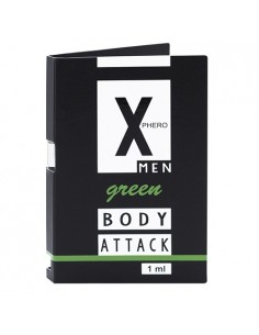 Tester X-Phero Men Green 1 ml - Feromony męskie - 1