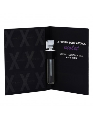 Tester X-Phero Men Violet 1 ml - Feromony męskie - 2