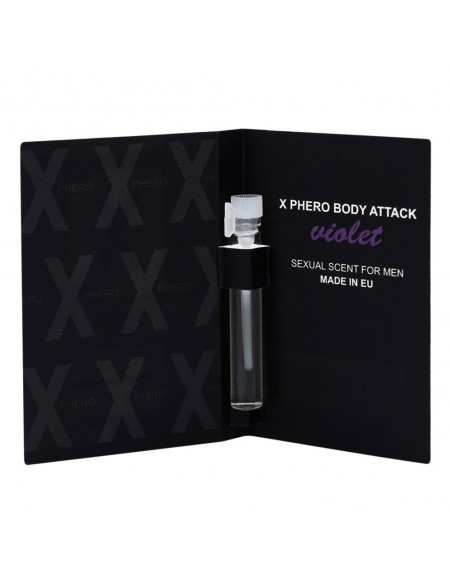 Tester X-Phero Men Violet 1 ml - Feromony męskie - 2