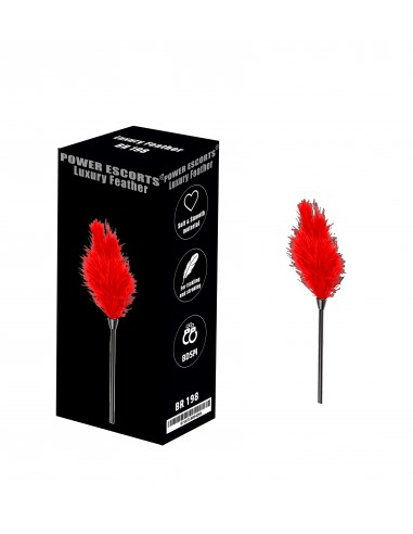 Piórko do łaskotania Luxury feather red - Piórka do łaskotania - 1