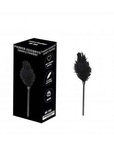 Piórko do łaskotania Luxury feather black - Piórka do łaskotania - 1