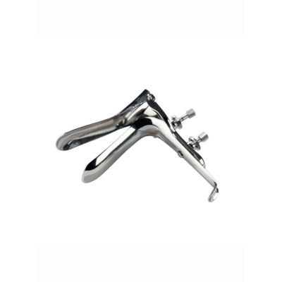 Wziernik pochwowy Vagina Speculum Metal z regulacją szerokości szczęk 15 cm - 1