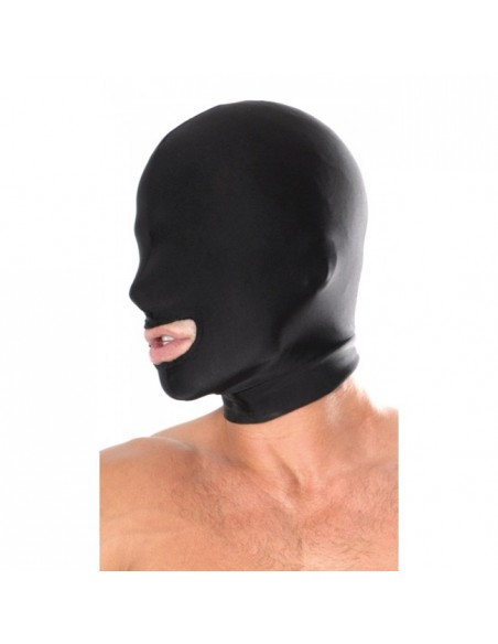 Maska na Oczy Spandex Open Mouth Hood Black - Maski i kaptury - 3