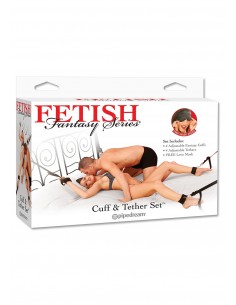 Zestaw BDSM Ff Cuff / Teather Set - Zestawy BDSM - 1