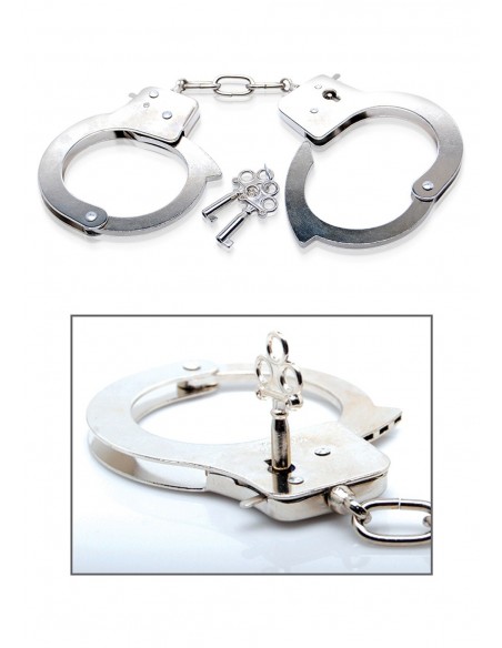 Kajdanki Limited Edition Metal Handcuffs - Kajdanki erotyczne - 2