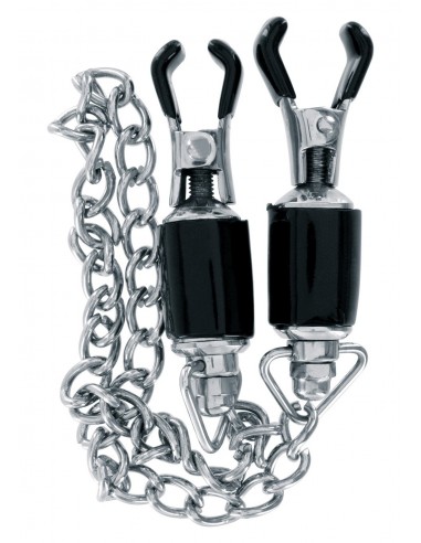Klamry na sutki Nipple Clamps Strong Chain - Klamry i klipsy na sutki - 1