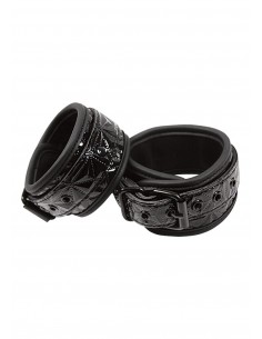 Kajdanki Sinful Wrist Cuffs Black - Kajdanki erotyczne - 1