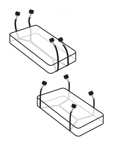 Wiązania-FFLE WRAPAROUND MATTRESS RESTRAINT - Uprzęże BDSM - 3
