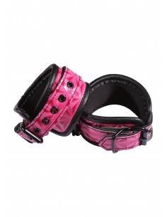 Kajdanki Sinful Ankle Cuffs Pink - Kajdanki erotyczne - 1