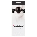 Knebel BDSM Sinful Ball Gag Black - 1