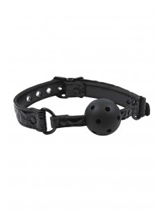 Knebel BDSM Sinful Ball Gag Black - Kneble do ust - 1 2