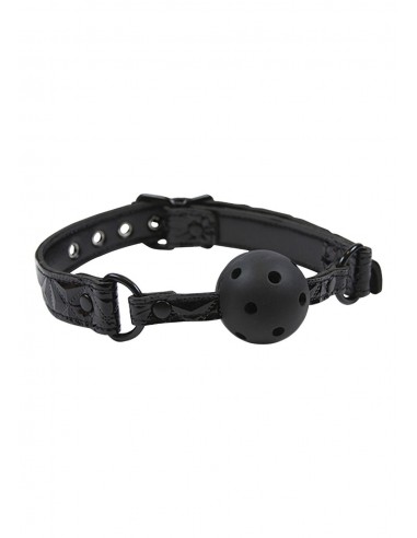 Knebel BDSM Sinful Ball Gag Black - Kneble do ust - 2
