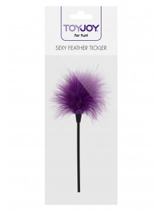 Pejcz-SEXY FEATHER TICKLER PURPLE - Baty, pejcze i packi - 1