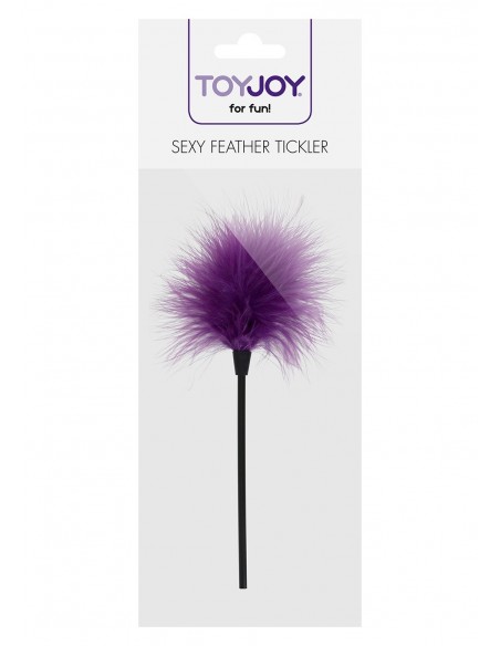 Pejcz-SEXY FEATHER TICKLER PURPLE - Baty, pejcze i packi - 1