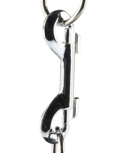 Kajdanki Hand Cuffs Red 5 Cm - Kajdanki erotyczne - 2