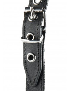 Knebel BDSM Ball Gag Normal Black - Kneble do ust - 1 2