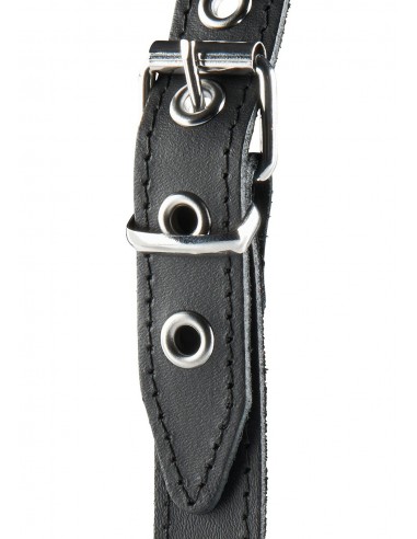 Knebel BDSM Ball Gag Normal Black - Kneble do ust - 2