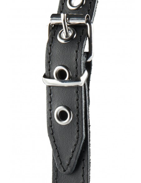 Knebel BDSM Ball Gag Normal Black - Kneble do ust - 2