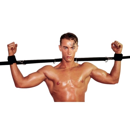 Zestaw do krępowania łóżkowego ORION Bed Restraints – regulowany pas 4,5 m (450 cm) z wyściełanymi mankietami - 4