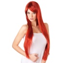 Peruka Long Straight Red Wig - 4