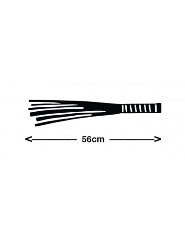 Leather Flogger - Baty, pejcze i packi - 4