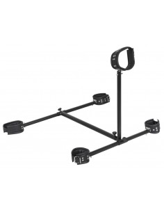 Kajdanki Leather Floor Pillory - Kajdanki erotyczne - 1 2