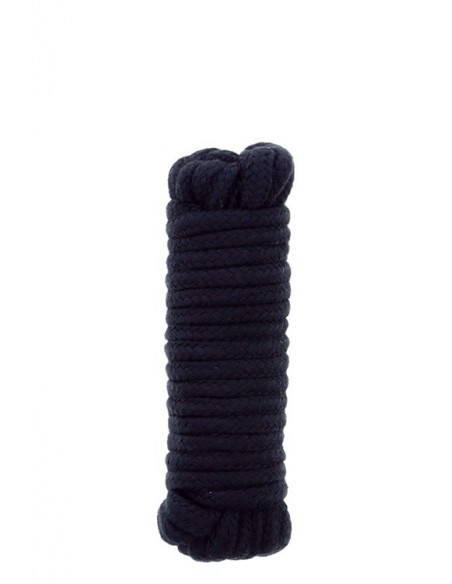 Lina BDSM Bondx Love Rope 5 m Black - Liny, sznury BDSM - 2