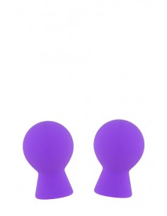 Pompka do sutków Lit-Up Nipple Suckers Small Purple - Pompki do sutków i pochwy - 1 2
