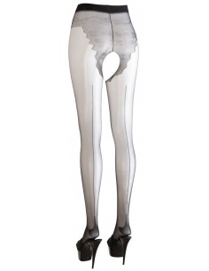 Rajstopy z dziurką Crotchless tights 1 - Rajstopy - 1 2