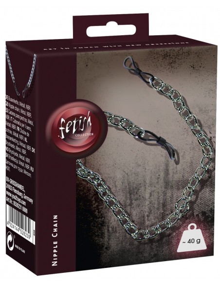 Klamry na sutki Steel Nipple Chain - Klamry i klipsy na sutki - 1