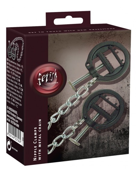 Klamry na sutki 5275640000 Sx Nippelkette-Wibrator - Klamry i klipsy na sutki - 1