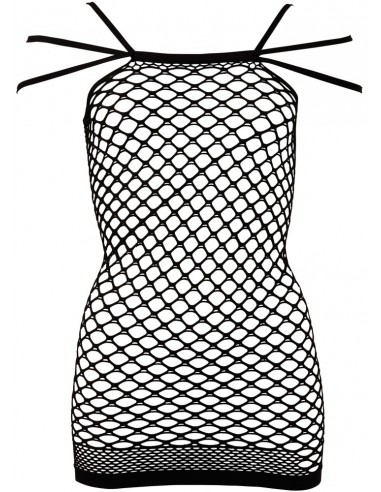 Netzkleid Träger S-L-Sukienka z siateczki - Sukienki, spódnice, spodnie - 5