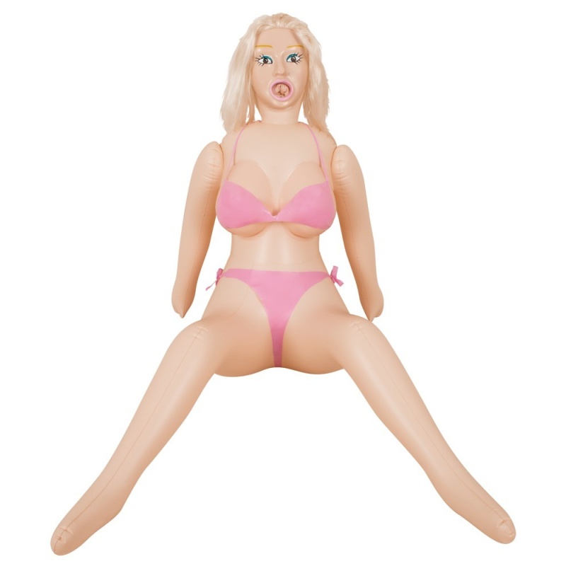 Lalka erotyczna Bridget BigBoob Doll z miseczką D i trzema kanałami, o wzroście ok. 160 cm - 2