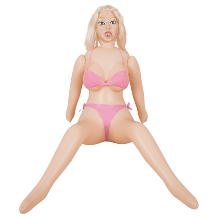 Lalka erotyczna Bridget BigBoob Doll z miseczką D i trzema kanałami, o wzroście ok. 160 cm - 2