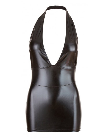 Klubowa sukienka Wet Look Dress S - Wetlook, Vinyl, Datex, Latex - 3