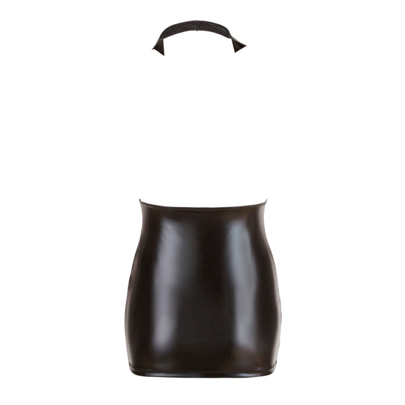 Klubowa sukienka Wet Look Dress - 5