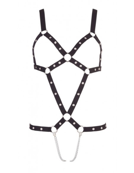 24922291101 BK Riemenbody S-L-Bikini - Uprzęże BDSM - 3