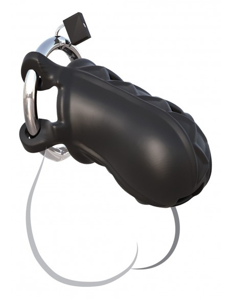 Klatka na penisa Extreme Silicone Cock Blocker Black - Klatki na penisa - 3