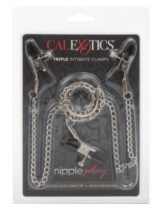 Klamry na sutki Triple Intimate Clamps - Klamry i klipsy na sutki - 1 2