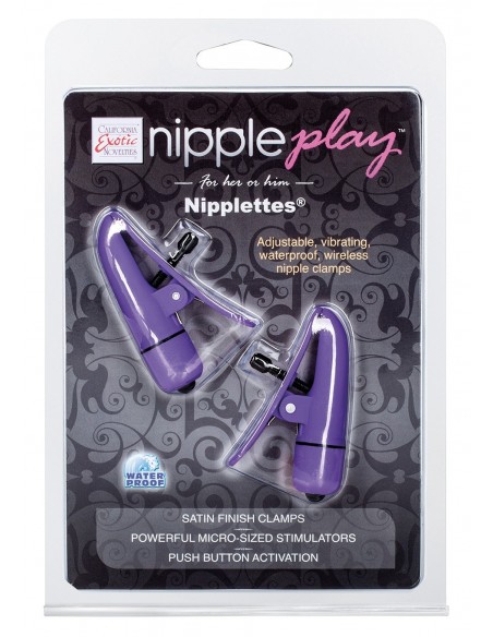 Zaciski na sutki Nipplettes Purple - Klamry i klipsy na sutki - 1