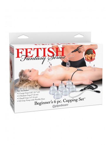 BDSM-FF BEGINNERS CUPPING SET 6 PCS - Zabawki Medyczne - 2