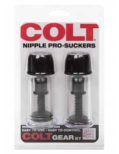 Pompka do sutków Colt Nipple Prosuckers Black - Pompki do sutków i pochwy - 1 2