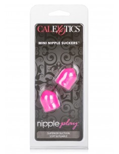 Przyssawki do sutków Mini Nipple Suckers Pink - Pompki do sutków i pochwy - 1 2