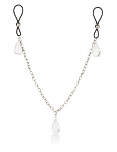 Zaciski na sutki Nonpiercing Nipple Chain Jewelry Cr - Klamry i klipsy na sutki - 1