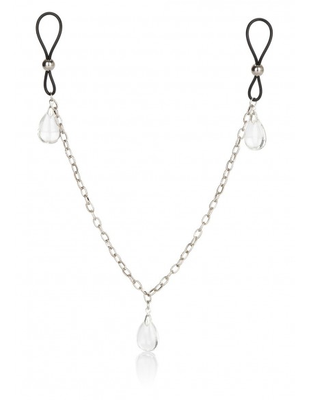 Zaciski na sutki Nonpiercing Nipple Chain Jewelry Cr - Klamry i klipsy na sutki - 1