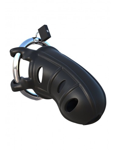 Klatka na penisa Hardcore Silicone Cock Block Black - Klatki na penisa - 3