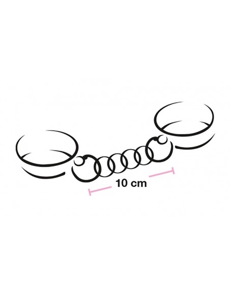 Kajdanki Bk Handfesseln Sw - Kajdanki erotyczne - 4