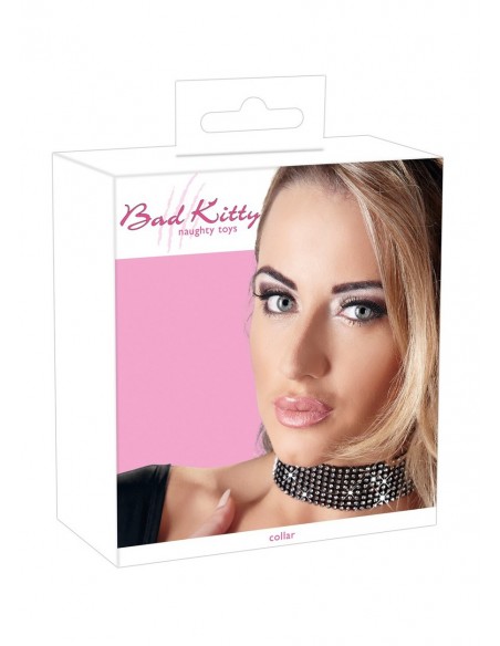 BK Halsband Strass - Uprzęże BDSM - 1