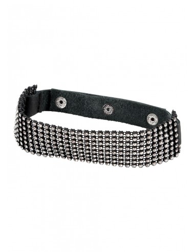 BK Halsband Strass - Uprzęże BDSM - 5